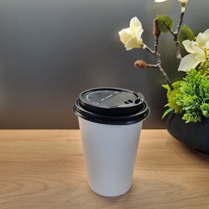Taza de té de café de papel blanco de 16oz de fábrica de Vietnam para bebida fría caliente para llevar desechable biodegradable sostenible respetuoso con el medio ambiente - Product Image 2