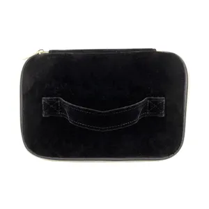Borsa da Toilette Personalizzata in Velluto Agave Beauty Case per Accessori - Product Image 3