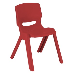 AFOSSA RED Silla duradera para niños Silla de plástico ligera para niños Asiento de aula Silla apilable para uso doméstico y escolar - Product Image 6