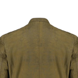 Chaqueta de cuero de piel de vaca Premium 100% para hombre, chaqueta de alta calidad, superventas, alta fabricación - Product Image 6