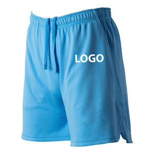 Dernière arrivée Shorts en toile pour hommes avec logo Shorts en coton à motif uni teint de haute qualité Shorts d'extérieur pour l'entraînement - Product Image 1