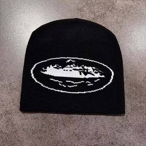 OEM Custom Logo Knitted Sports Beanies High Quality Unisex Acrylic Jacquard Winter Cap Pullover Protection <b>Warm</b> <b>Hat</b> - Product Image 1