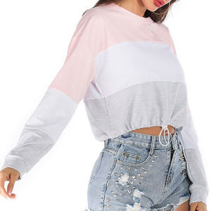 Sweat-shirt ras du cou pour femmes, pull-over, haut, Design OEM, à un prix raisonnable, nouvelle collection - Product Image 5