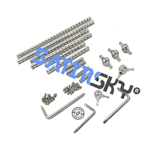 Fixateur externe Colles Satinsky pour chirurgie orthopédique des fractures, 145 mm, avec clé Allen et fixation multi-épingles, instruments chirurgicaux - Product Image 3