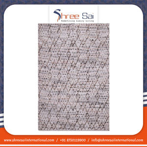 Vente en gros de tapis de sol classiques rectangulaires brodés à la main en jute 100% au design rectangle pour la maison, l'hôtel et le bureau - Product Image 6