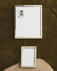 Cadre photo en métal pour la décoration moderne de la maison, idée cadeau pour les mariages, les anniversaires, les bureaux et les tables - Product Image 1