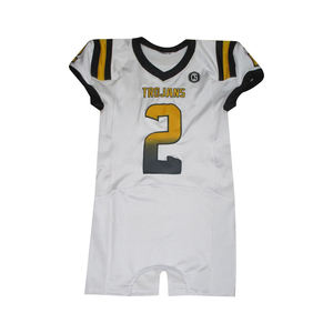 Jersey de fútbol americano personalizado con corte trasero delantero clásico Jersey de fútbol personalizado para ligas, escuelas y universidades - Product Image 5