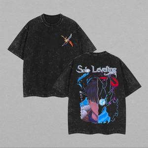 เสื้อยืดวินเทจไซส์ใหญ่พิเศษสำหรับผู้ชายผ้าฝ้าย100% พิมพ์ลายคอกลมสไตล์ฮิปฮอปพิมพ์ลายดิจิตอล - Product Image 5