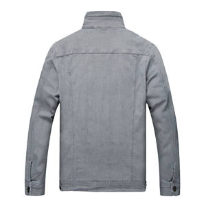 Chaqueta Vaquera de Diseño Moderno 2026 para Hombre, Estilo Urbano, Informal, Lisa, Chaqueta de Invierno Cortavientos, Chaqueta Vaquera Personalizada para Hombre - Product Image 2