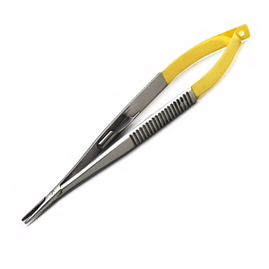 Portaagujas Castroviejo de Acero Inoxidable de Alta Calidad, Recto, para Microcirugía, Pinzas de Sutura Manuales, Certificación CE - Product Image 4