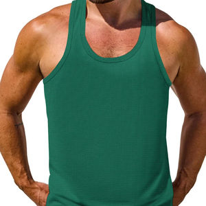 Summer Fitness Sports Tank Top Hommes Respirant Loose Fit Training Sleeveless T-shirt Quick Drying vest male Fitness Clothing - Product Image 1