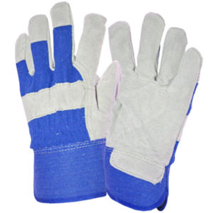 Premium Quality Heavy-Duty Cowhide Split Leather <b>Rigger</b> <b>Gloves</b> Industrial Safety Hand Protection Construction <b>Gloves</b> - Product Image 2