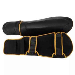 Top Trending Custom Private Label Leather <b>Shin</b> <b>Pad</b> Latest Arrival Bulk Quantity for Outdoor and Boxing Usage Protective Gear - Product Image 2