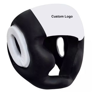 2024ผู้ชายชุดหัวหนังคุณภาพสูงแบบมืออาชีพชุดฝึกกีฬาที่สง่างามชุดป้องกันศีรษะชกมวยเพื่อความปลอดภัยมีรูปหน้า - Product Image 1