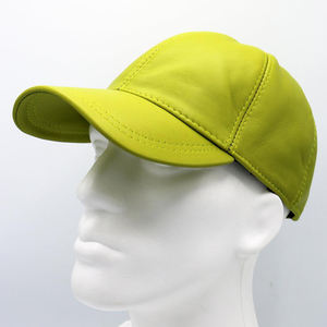 Gorras de béisbol de cuero de loro de lujo con logotipo bordado en 3D diseños personalizados ajuste ajustable sombreros duraderos con estilo - Product Image 1