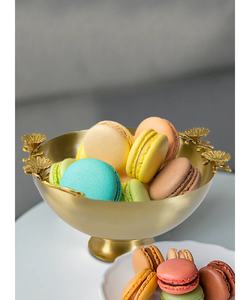 Simple Design Brass Serving <b>Bowls</b> with Handles Design Modern Piece Home Decor <b>Metal</b> <b>Bowl</b> for Wedding Centerpieces - Product Image 1