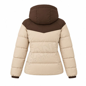 Nouvelle veste matelassée pour femme, tendance, avec logo personnalisé, vêtements d'hiver, nouvelle arrivée, coupe confortable, prix de gros, pas cher - Product Image 2