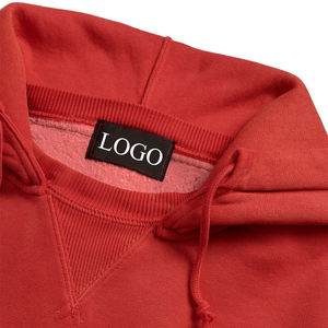 Sweat à capuche d'hiver personnalisé de qualité supérieure avec logo frontal, mélange de coton, polaire, pull décontracté, service OEM - Product Image 4