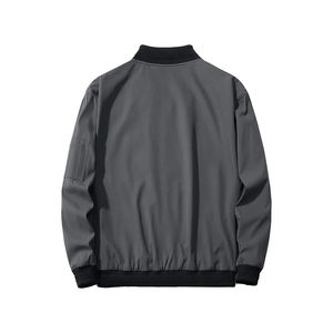 Chaqueta de bombardero de poliéster 100% con estampado personalizado para hombre, nueva chaqueta de invierno de estilo callejero, chaqueta transpirable ligera - Product Image 6