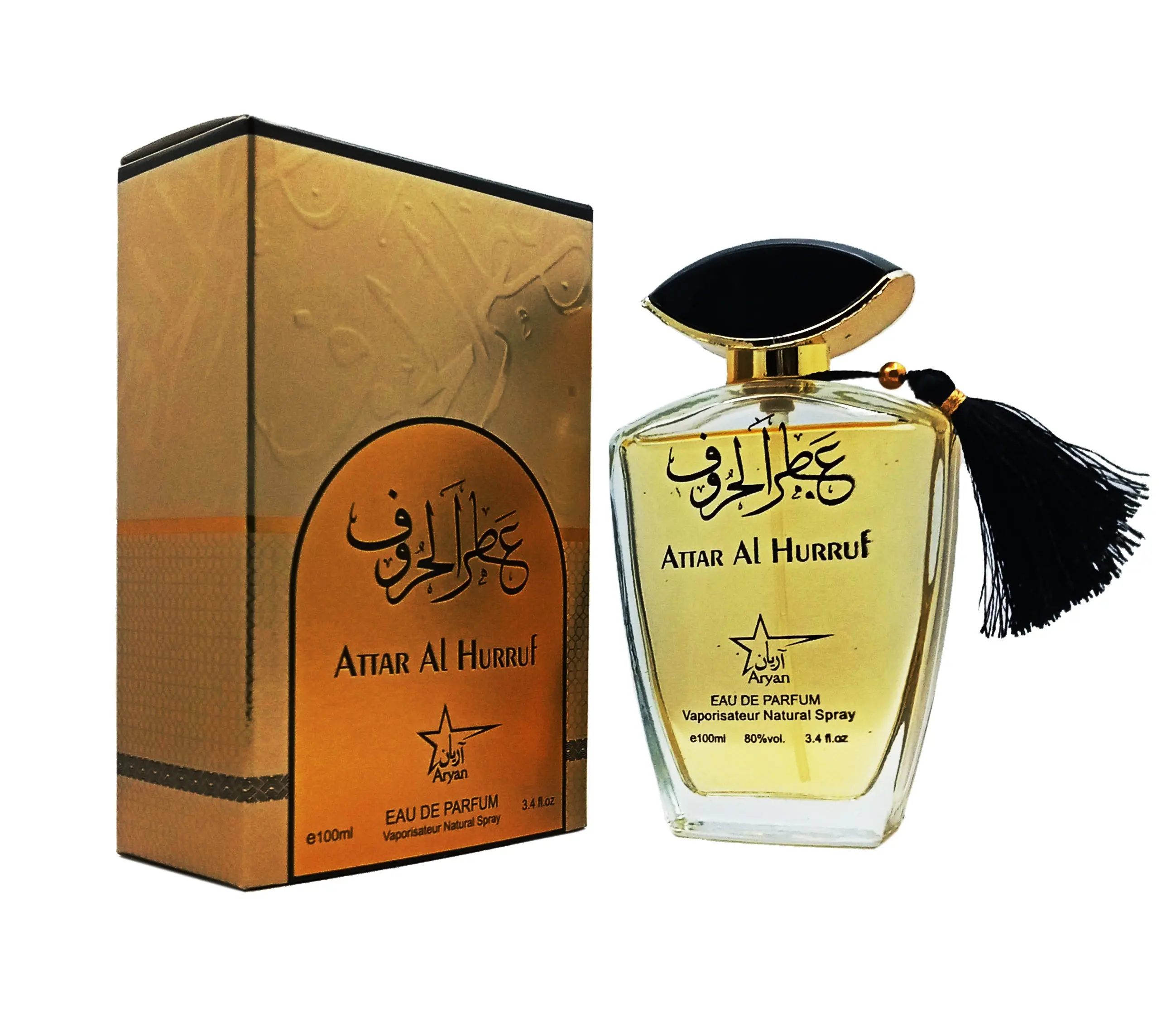 Aryan Attar al Hurruf 100ml男性と女性のための香水を製造