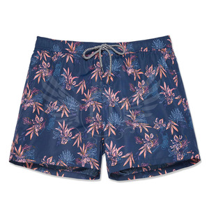 กางเกงขาสั้นชายหาดสำหรับผู้ชายกางเกงขาสั้นชายหาดฟิตเนสมีกระเป๋าด้านข้างลึกสองด้านดีไซน์เรียบง่าย - Product Image 1