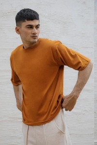 Camiseta Deportiva Activa para Hombre, Top Holgado de Rendimiento Deportivo, Mezcla de Algodón Transpirable, Ropa Casual, Logotipo Personalizado - Product Image 2