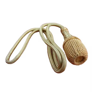 Haute qualité fait à la main fil d'or matériel épée noeud tactique épée noeuds Badge usine directe uniforme épée noeuds - Product Image 6