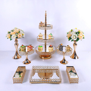 Moderno Set di 8 pezzi in metallo per torte riutilizzabili in cristallo motivazionale decorazioni per la casa per la "festa della casa <span class=keywords><strong>dolce</strong></span> che ispira la casa" - Product Image 5