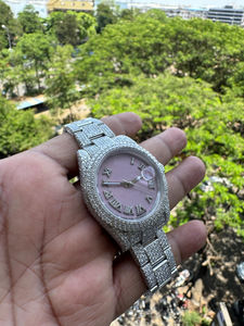 VVS Moissanite <b>Watch</b> High Quality <b>Iced</b> <b>Out</b> <b>Watch</b> Waterproof Automatic Mechanical 904L Stainless Steel Diamond <b>Watch</b> for Men - Product Image 3