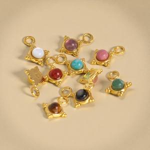 Colgante redondo de piedras preciosas de Rodocrosita de 6 MM para venta al por mayor-Colgante de plata 925 - Product Image 3