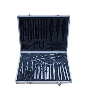 Ensemble d'instruments chirurgicaux de chirurgie oculaire 21 pièces ophtalmique pour ensemble de micro-chirurgie de la cataracte PAR MEDICAB INSTRUMENTS - Product Image 1