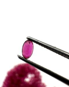 Rubí Sintético Ovalado Creado en Laboratorio, Gema de Rubí Sintético Suelta, Piedra Roja Facetada para Joyería, Rubí de Laboratorio Asequible - Product Image 5