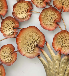 Sculpture d'arbre décorative en métal et aluminium de dessus de table de conception d'arbre de style européen Showpiece pour la maison ou le bureau - Product Image 4