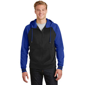 Premium Quality <b>Men</b> Clothing Full-<b>Zip</b> Organic Cotton Hoodie Custom Heavyweight 350 GSM Fleece Sweatshirt with Drawstring Hoodies - Product Image 5