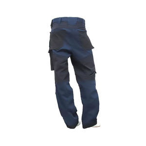 Vente d'usine Safetech – Pantalon de travail homme multi-poches certifié CE, respirant, double genouillère, en nylon et élasthanne extensible, idéal pour l'été - Product Image 5