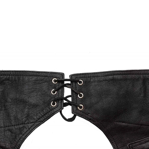 2025 Customized Logo Printing Light Weight Men Horse <b>Riding</b> Chaps / Premium Quality Reasonable Price Wholesale Leather Chaps - Product Image 5