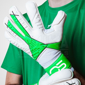 Meilleures ventes de gants de gardien de but en cuir durable de haute qualité antidérapants équipement de football Offre Spéciale pour le sport - Product Image 5