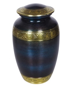 Urna americana clásica para adultos cremación metal galaxia religiosa urna de cremación acabado de imagen urna funeraria decorativa para interiores - Product Image 2