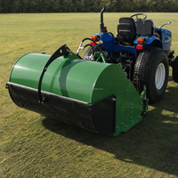 Mesin Pemotong Rumput Alba 1600mm yang Dipasang di Traktor dengan Hopper 1000L untuk Lapangan Golf