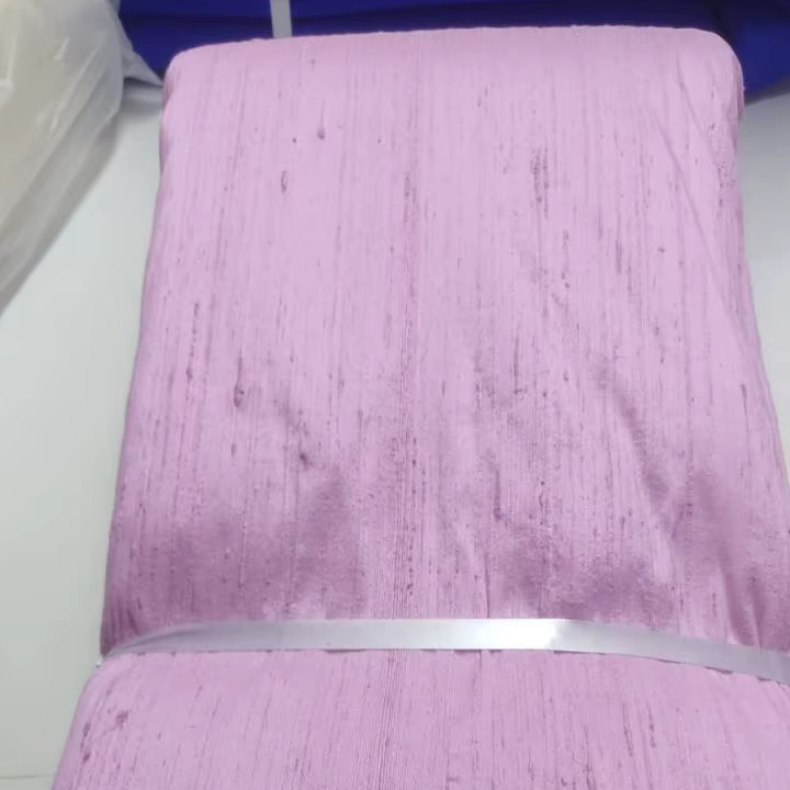Premium Pure Raw Silk Fabric 44 Width MOQ 20m Ideal for Bridal Ethnic and Designer Wear