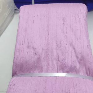 Tissu en soie brute pure de qualité supérieure, largeur 44, MOQ 20m, idéal pour les vêtements de mariée, ethniques et de créateurs - Product Image 1