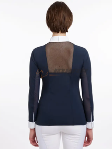 Chemise de spectacle d'équitation pour femmes confortable conçue pour les compétitions équestres léger durable élégant professionnel - Product Image 6