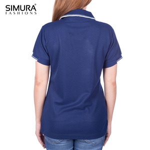 <b>Polo</b> <b>Neck</b> Women's <b>Polo</b> Shirts from Bangladesh Wholesale Cheap Price Custom Logo Short Sleeve Blank OEM 100% Cotton Plus Size - Product Image 5