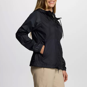 Chaqueta cortavientos de mujer de alta calidad Producto de punto cómodo y transpirable con cuello levantado y cremallera frontal para el invierno - Product Image 5