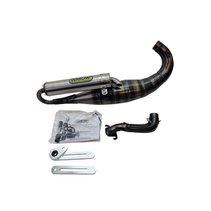 Sistema di Scarico con Silenziatore in Titanio Arrow Approvato per Peugeot Speedfight 50 Cc Modello 33506ET - Product Image 1