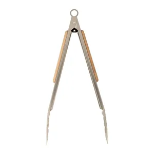 Pinces à barbecue écologiques Tongo en RPET, gadgets de cuisine verts pour la cuisson en plein air - Product Image 3