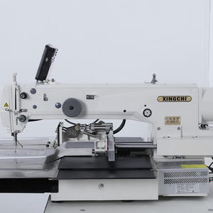 จักรเย็บผ้าอุตสาหกรรมคอมพิวเตอร์รุ่นใหม่ XC-3020F-YT แบบโปรแกรมได้ ความเร็วสูง เย็บตะเข็บล็อค ผลิตในสหรัฐอเมริกา เหมาะสำหรับโรงงานผลิตกระเป๋าเป้สะพายหลัง - Product Image 6