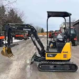 Miniexcavadora John Deere 17G de Alta Eficiencia, Equipo de Construcción con el Mejor Rendimiento, Demolición de Construcción en Venta - Product Image 1