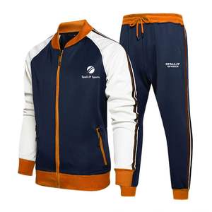 Chándales Deportivos Personalizados con Logotipo de Alta Calidad, Chaqueta Deportiva con Cremallera para Hombre, Chándal de Moda, Cortavientos de Poliéster, Ropa Deportiva Urbana - Product Image 3