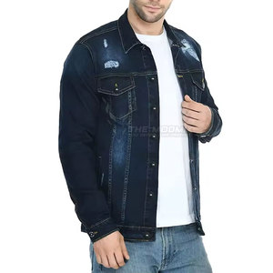 Prix de gros Vestes en jean pour hommes Vestes en jean pour hommes de haute qualité Vestes en jean pour hommes fabriquées avec les meilleurs matériaux - Product Image 3